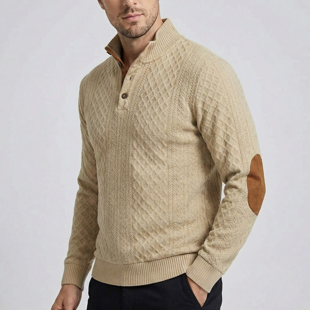 Crown - Classic High Collar Pullover