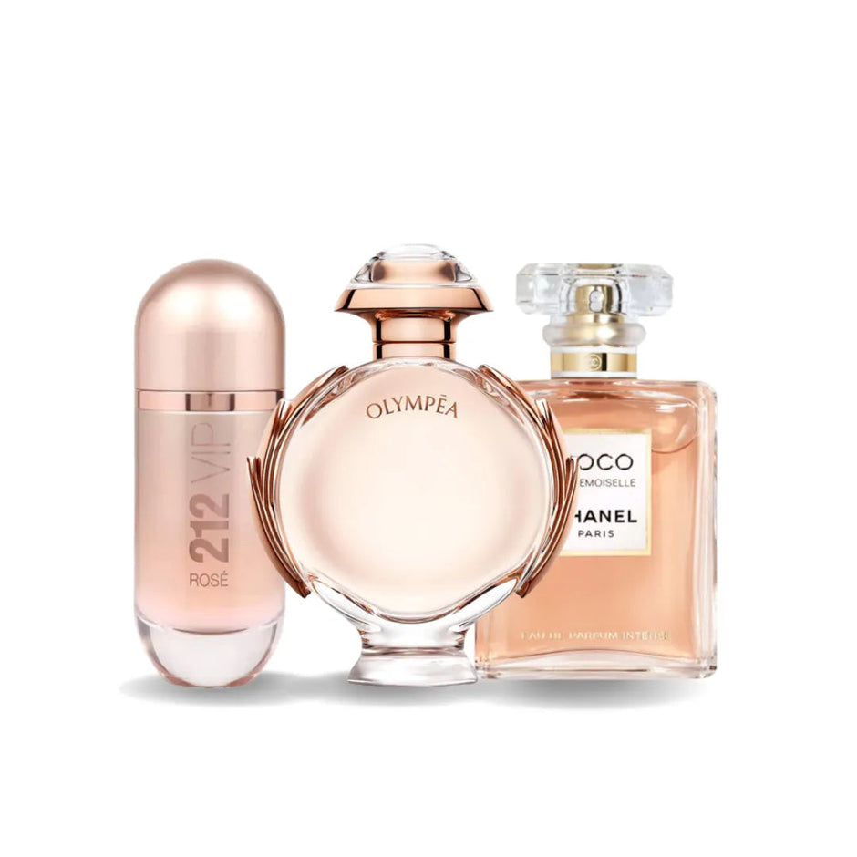 Coffret Charme Raffiné - 3x 100 ml / EDP