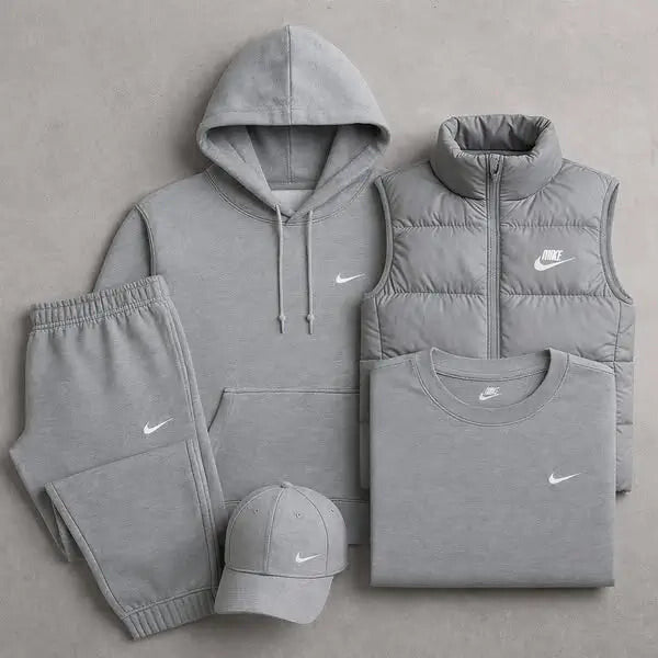 NK™ Ensemble Complet – Sweat, Pantalon, Veste & T-shirt