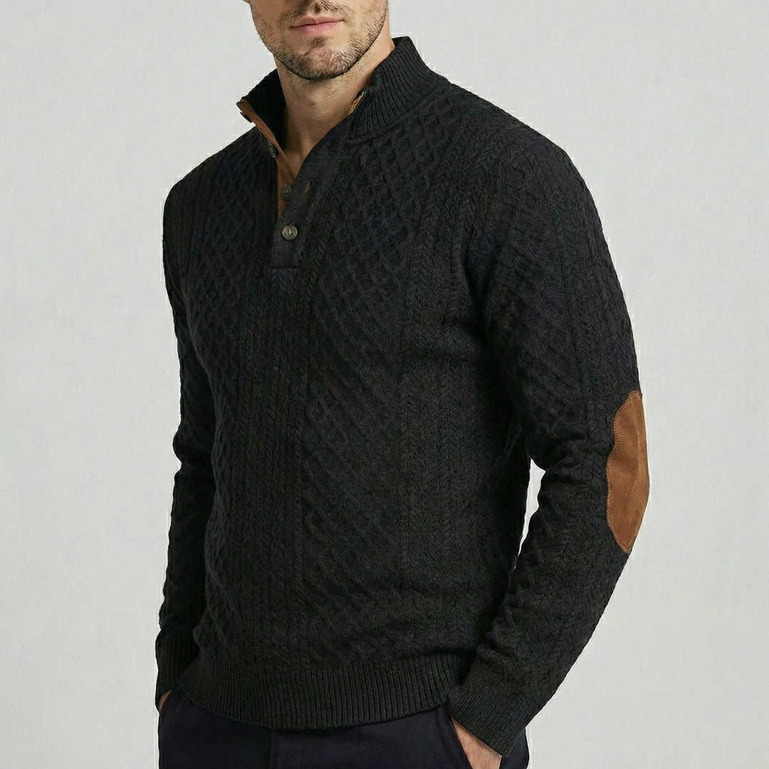 Crown - Classic High Collar Pullover