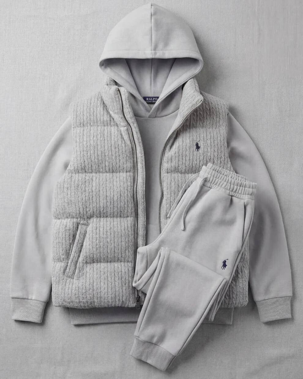 RL™ Ensemble Complet – Gilet, Pantalon & Pull