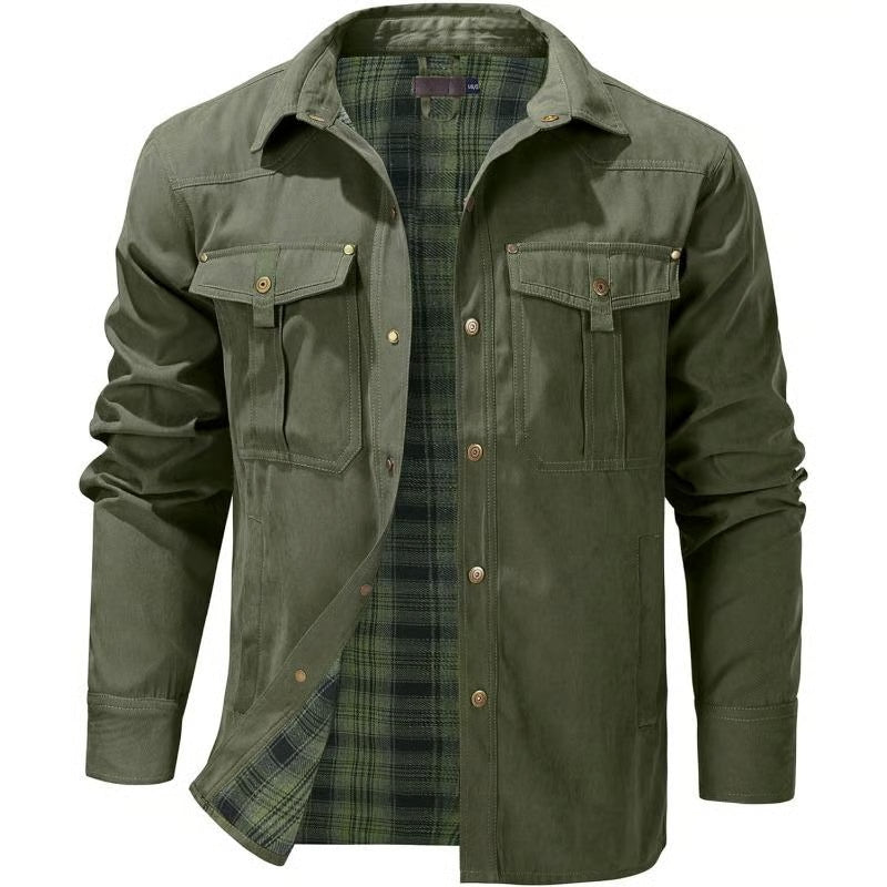 Fleece Lined Ranch Shacket