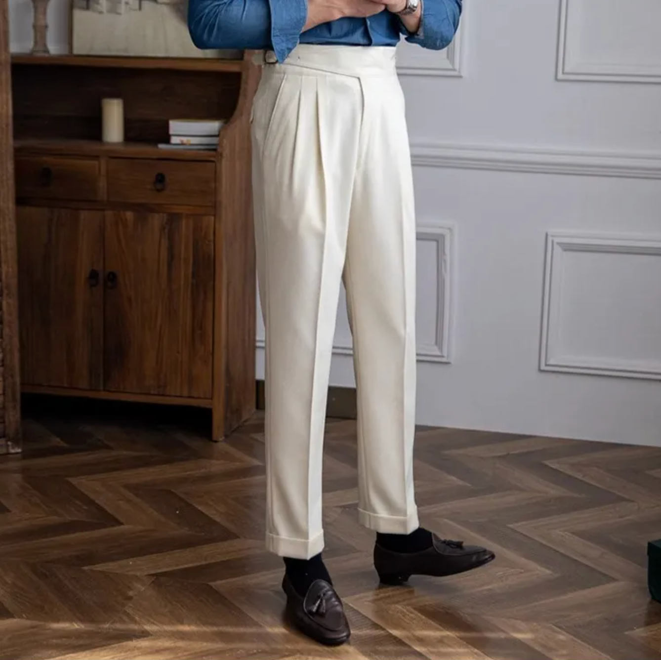 Brooklyn Plaid Pants